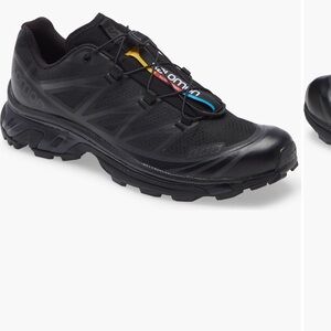 Salomon Black Athletic Trail Shoes